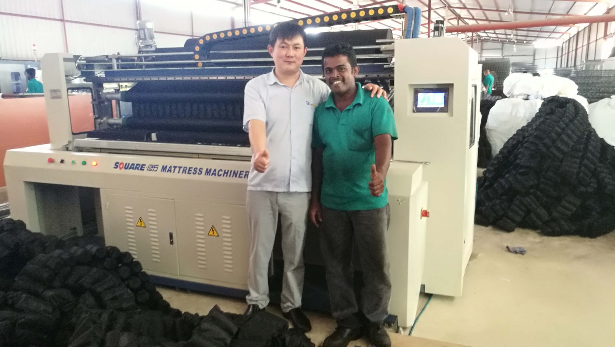 mattress spring machine