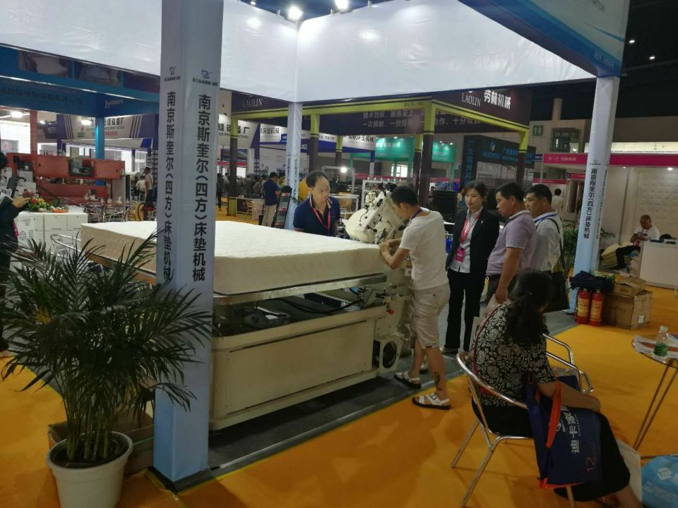 Mattress machine developing trends from Chengdu Internation furniture fair