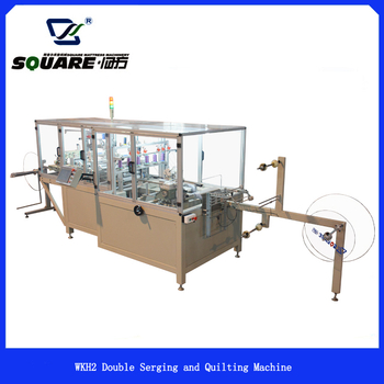 WKH2 Double Serging and Quilting Machine for mattress border