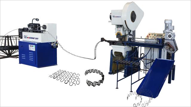 automatic s shape spring machine production line