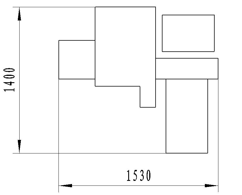 QD Automatic S-Shape Spring Cutting Machine layout size