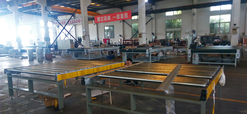 automatic mattress tape edge machine plus mattress convery table