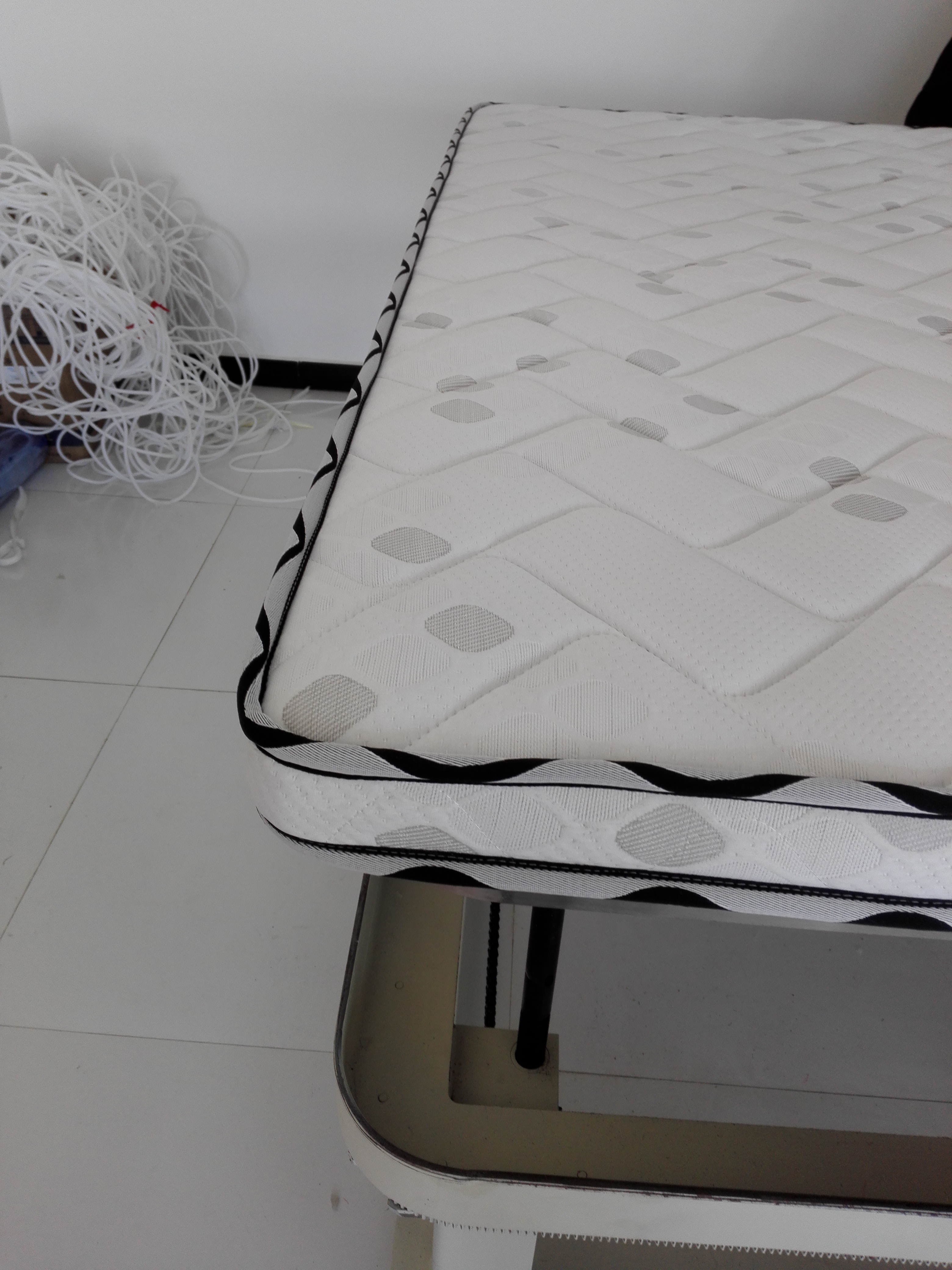 finished mattress after