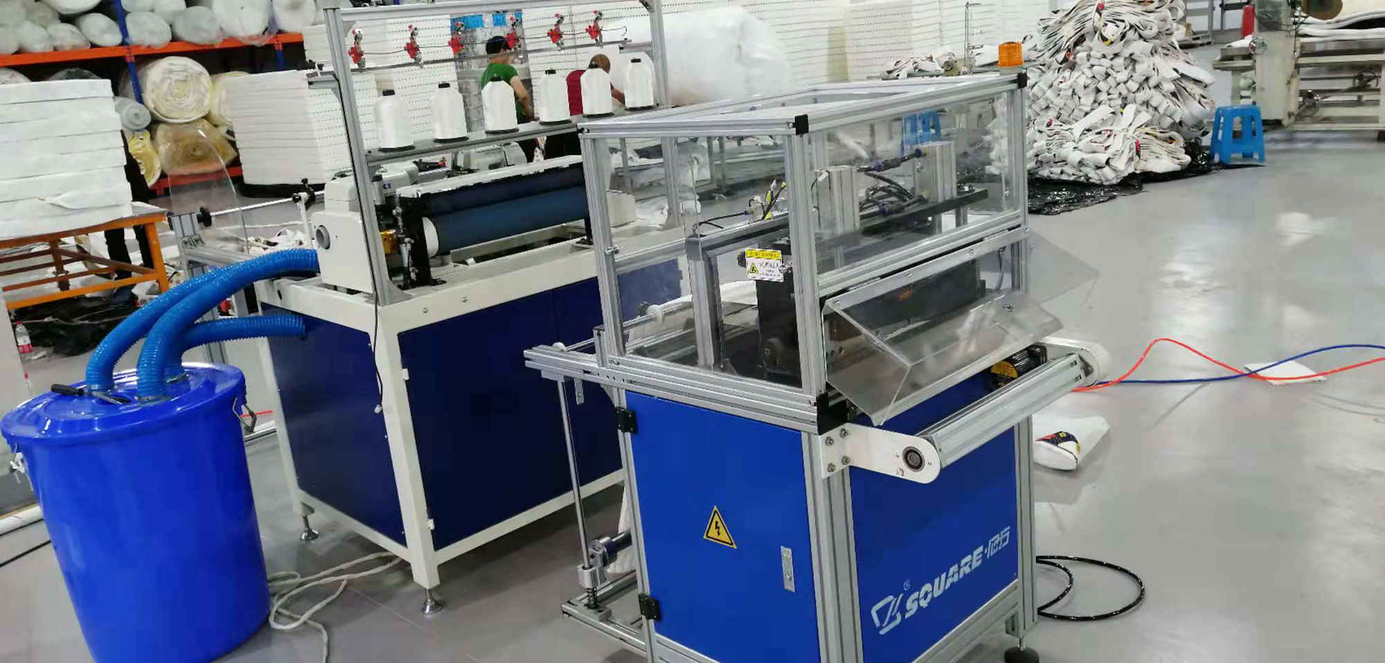 CBJ mattress border marking and cutting machine