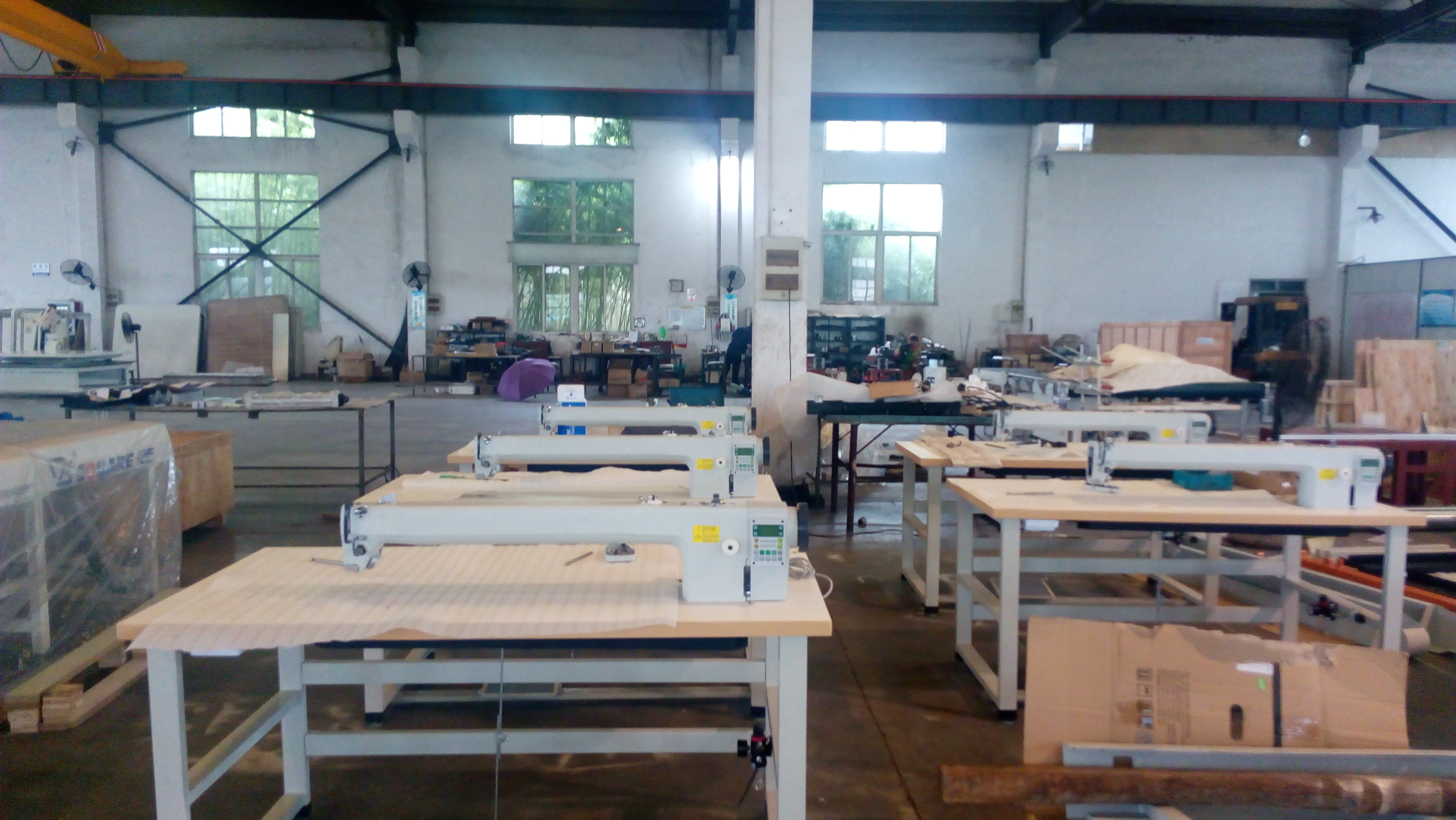 Newly updated long arm quilting repair machine