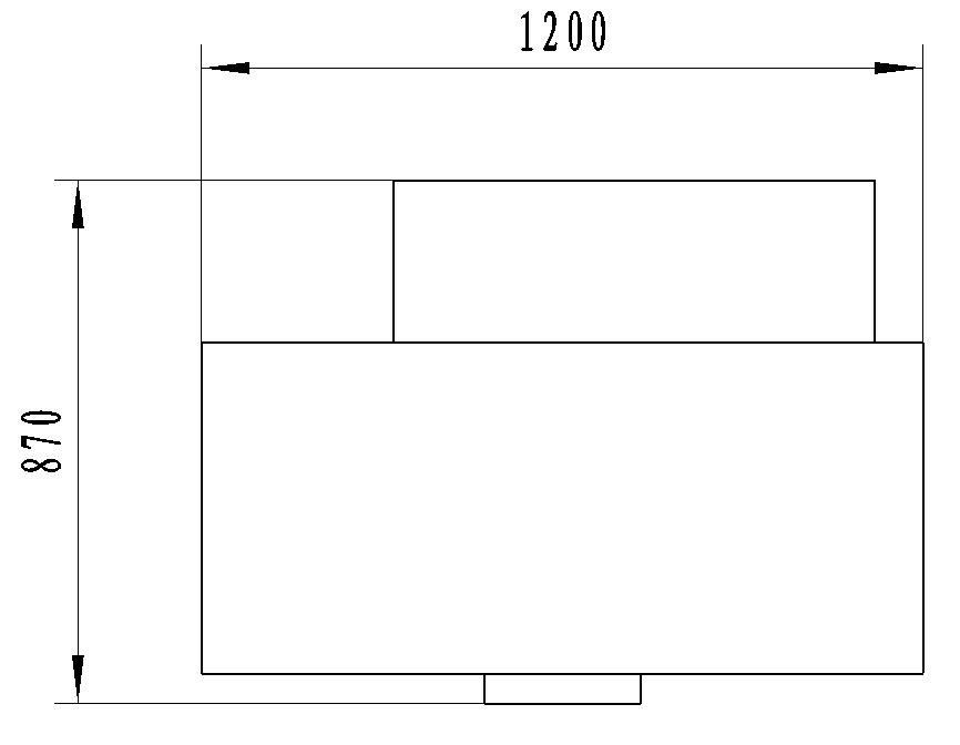 KB1 multifunction flanging machine layout size