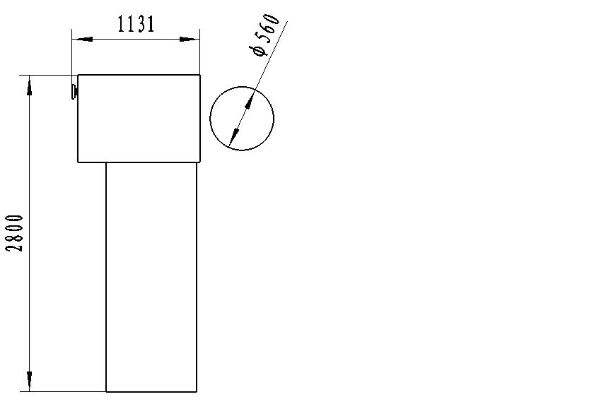SKB double serging machine layout size
