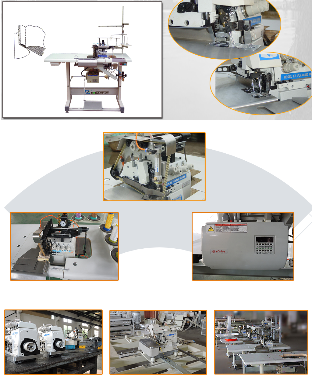 KB1 multifunction flanging machine details