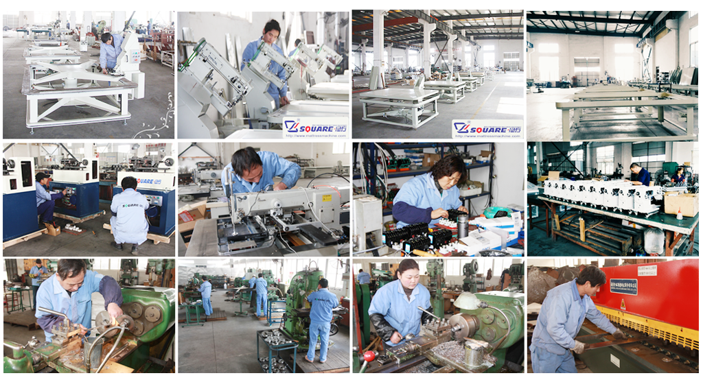 Nanjing square mattress machinery factory-workshop Nanjing square mattress machinery factory-workshop